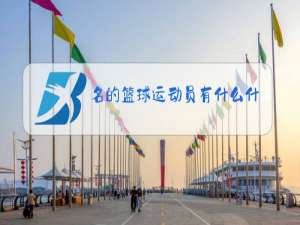 名的篮球运动员有什么什么人