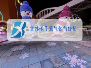 篮球嘴子漏气如何修复