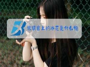 玻璃窗上的冰花是什么物态变化