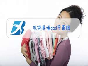 玻璃幕墙cad平面图