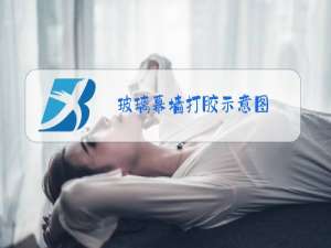 玻璃幕墙打胶示意图