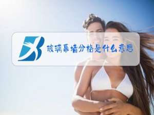 玻璃幕墙分格是什么意思