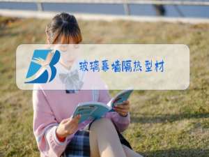 玻璃幕墙隔热型材