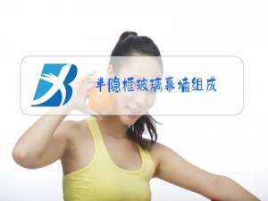 半隐框玻璃幕墙组成