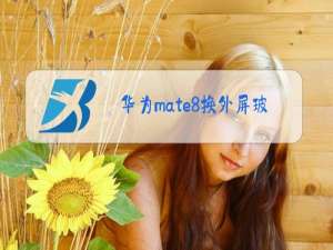 华为mate8换外屏玻璃教程