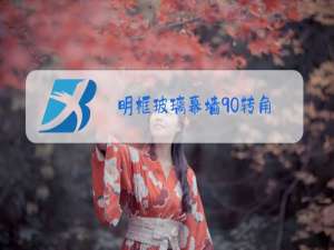 明框玻璃幕墙90转角