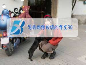 写妈妈擦玻璃的作文300字