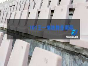 101王一博跳舞是哪期