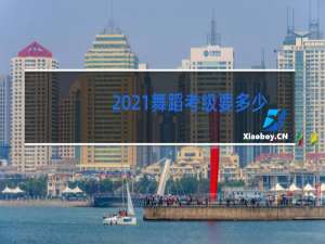 2021舞蹈考级要多少钱
