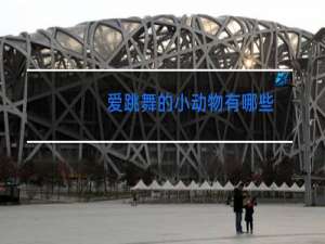 爱跳舞的小动物有哪些