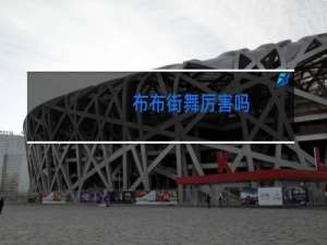布布街舞厉害吗