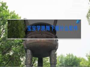 宝宝学跳舞下载什么软件