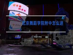 北京舞蹈学院附中怎么进