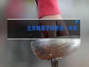 北京舞蹈学院考级一共有多少级