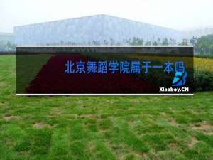 北京舞蹈学院属于一本吗
