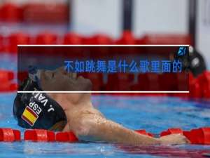 不如跳舞是什么歌里面的歌词