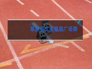 草原多么美原唱广场舞