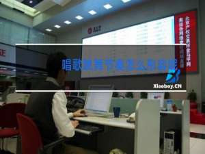 唱歌跳舞节奏怎么形容呢