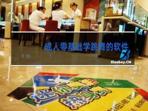 成人零基础学跳舞的软件哪个最好