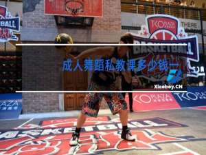 成人舞蹈私教课多少钱一节