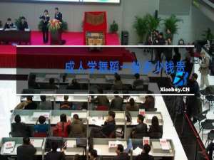 成人学舞蹈一般多少钱贵州