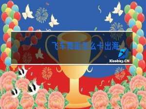 飞车舞蹈怎么卡出海