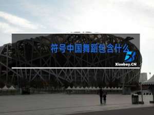 符号中国舞蹈包含什么