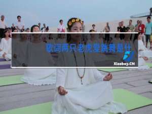 歌词两只老虎爱跳舞是什么歌歌词是什么意思