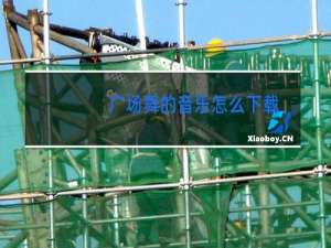 广场舞的音乐怎么下载