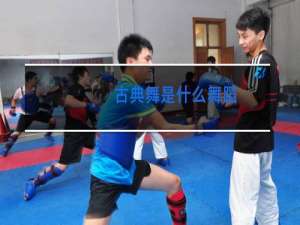 古典舞是什么舞蹈