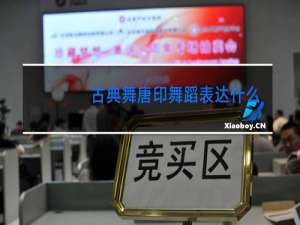 古典舞唐印舞蹈表达什么