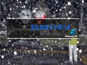 国际舞蹈分为哪几类