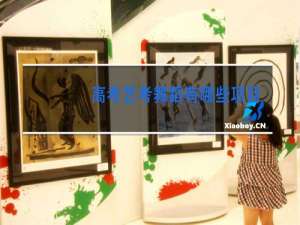 高考艺考舞蹈有哪些项目