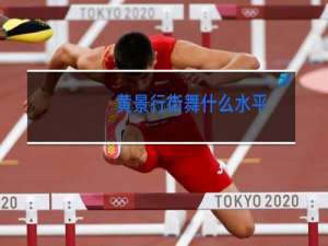 黄景行街舞什么水平