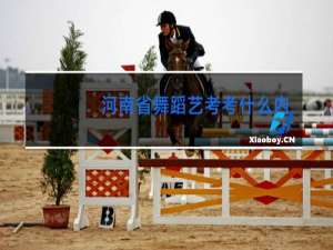 河南省舞蹈艺考考什么内容