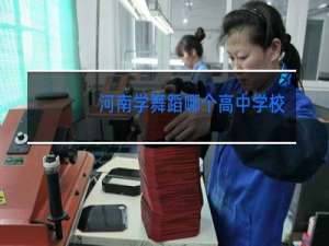 河南学舞蹈哪个高中学校好