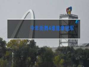 今年街舞4谁能拿冠军