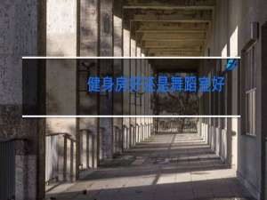 健身房好还是舞蹈室好