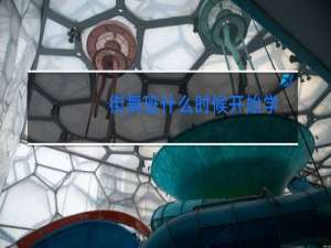 街舞班什么时候开始学