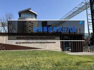 街舞等级考试分几级