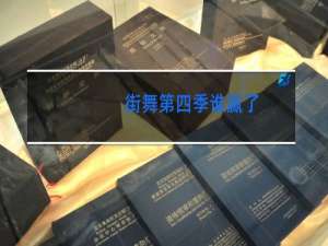 街舞第四季谁赢了
