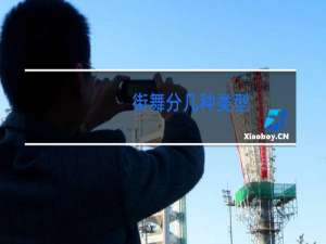 街舞分几种类型