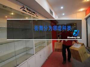 街舞分为哪些种类