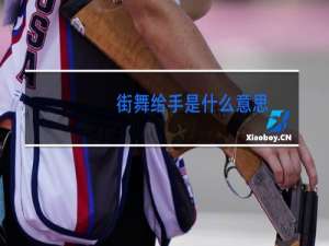 街舞给手是什么意思