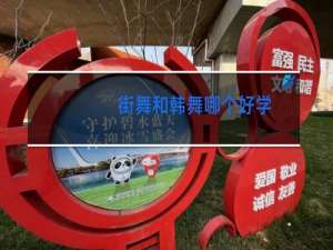 街舞和韩舞哪个好学