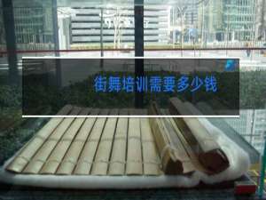 街舞培训需要多少钱