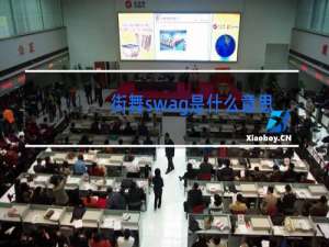 街舞swag是什么意思