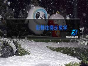 街舞往哪走教学