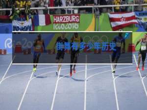 街舞有多少年历史