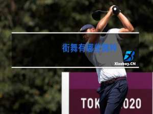 街舞有哪些舞种